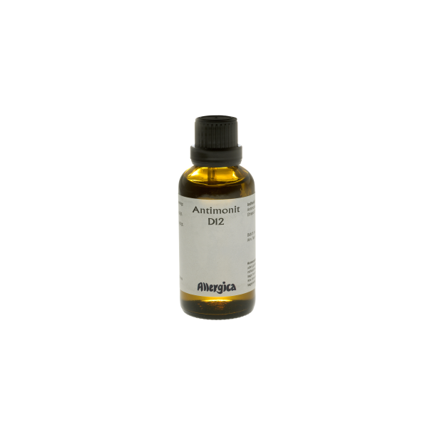 Antimonit D12 Homopatiske drber 50 ml.